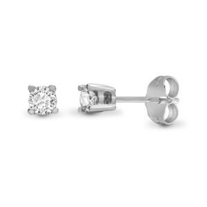 9E096-100 | 9ct White 1.00ct Natural Diamond Stud Earrings