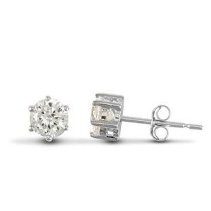 AES051 | 925 Silver 4mm Cubic Zirconia Stud Earrings