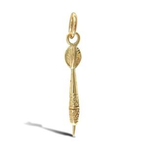 JPD097 | 9ct Yellow Gold Dart Pendant
