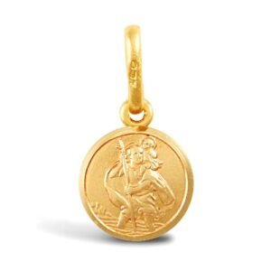 JPM001 | 9ct Yellow Gold St Christopher Pendant