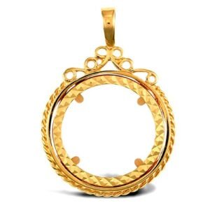 JSP002-F | 9ct Yellow Gold Full Sovereign Pendant