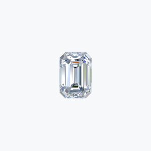LABEM070 | Certificated 0.70cts/5.70mm Laboratory Grown Emerald Cut D colour VS clarity diamond