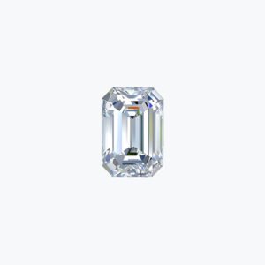 LABEM100 | Certificated 1.00cts/6.5mm Laboratory Grown Emerald Cut D colour VS clarity diamond