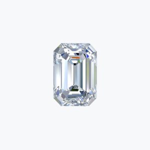 LABEM150 | Certificated 1.50cts/7.30mm Laboratory Grown Emerald Cut D colour VS clarity diamond