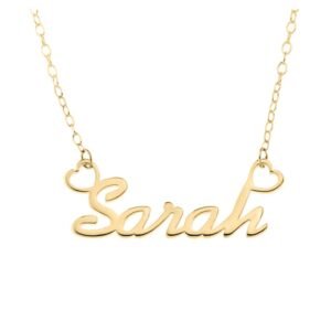 SNP024 | 925 Silver Personalised Nameplate